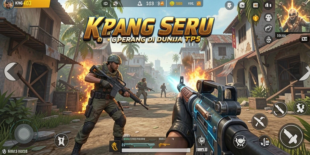 Tangkapan layar KING403 menampilkan aksi tembak-menembak yang mendebarkan.