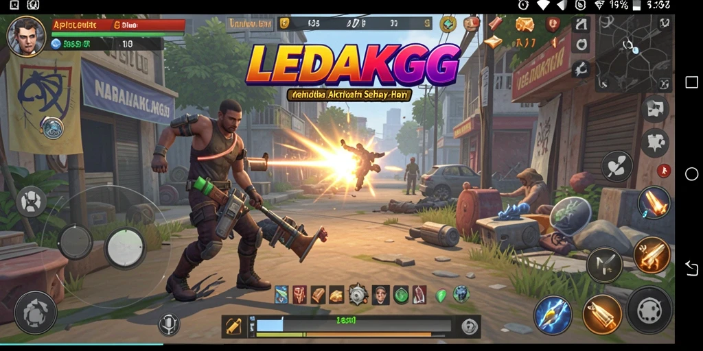 Tampilan utama <strong>LEDAKGG</strong> dengan fitur-fitur Utility yang intuitif.